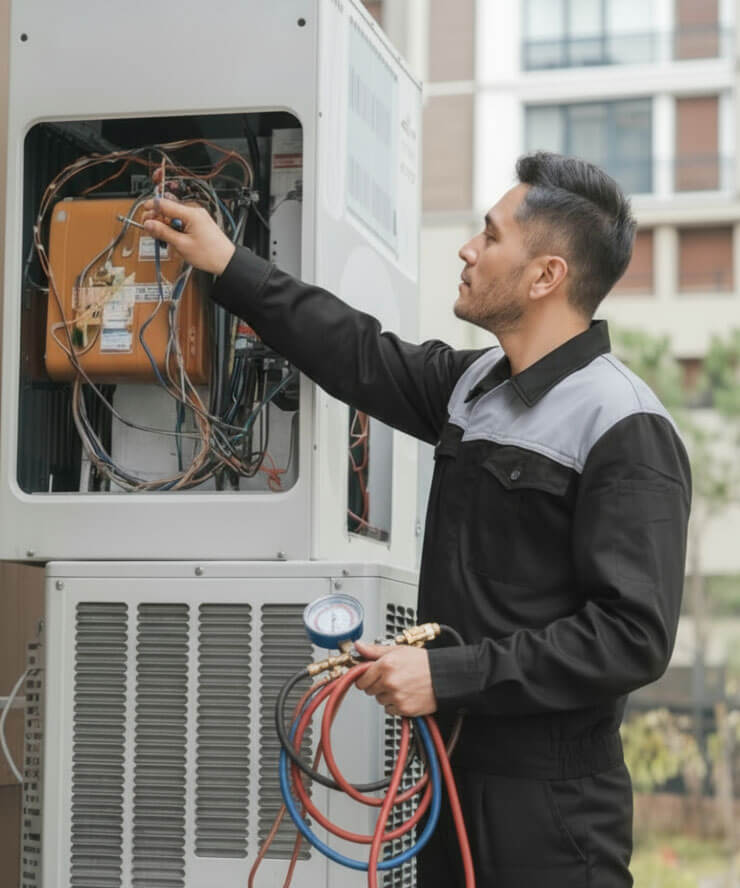 Our Professional AC Installation Process